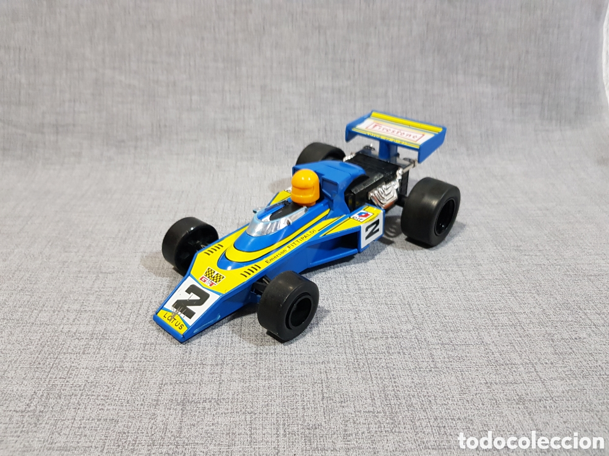 Modelos a escala: COCHE A FRICCI&Oacute;N FORMULA 1 UNO LOTUS 49 D-R 7 VALTOY EMERSON FITTIPALDI FITIPALDI FIRESTONE