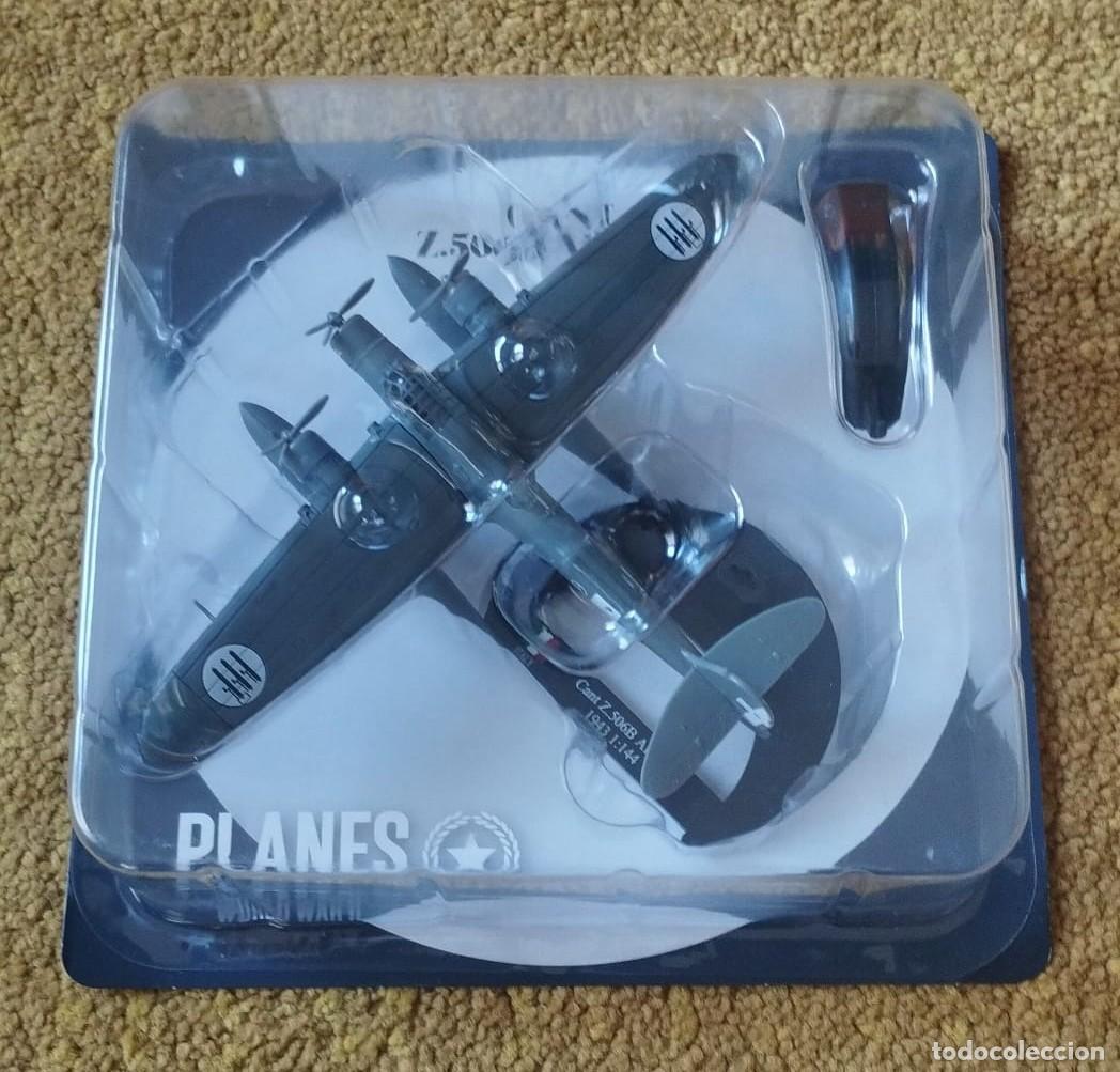 Scale Models: HIDROAVION ITALIANO CANT Z.506B AIRONE, 1943, ESCALA 1/144, AVIONES DE LA 2&ordf; GUERRA MUNDIAL, RBA.
