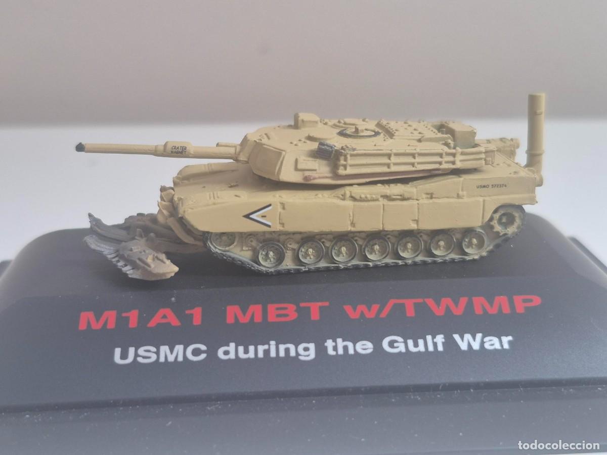 Modelos em escala: 1/144 TRUMPETER TANQUE M1A1 USMC DURING THE GULF WAR GUERRA DEL GOLF USA MILITAR ARMY