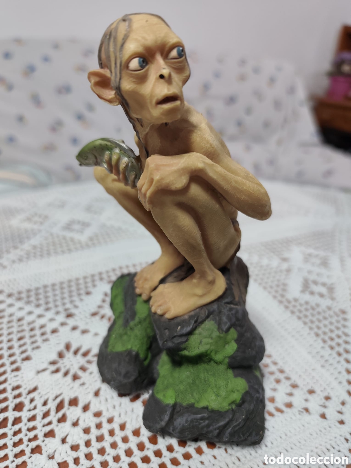 Modelos a escala: Figura Oficial de Golum. Se&ntilde;or de los Anillos