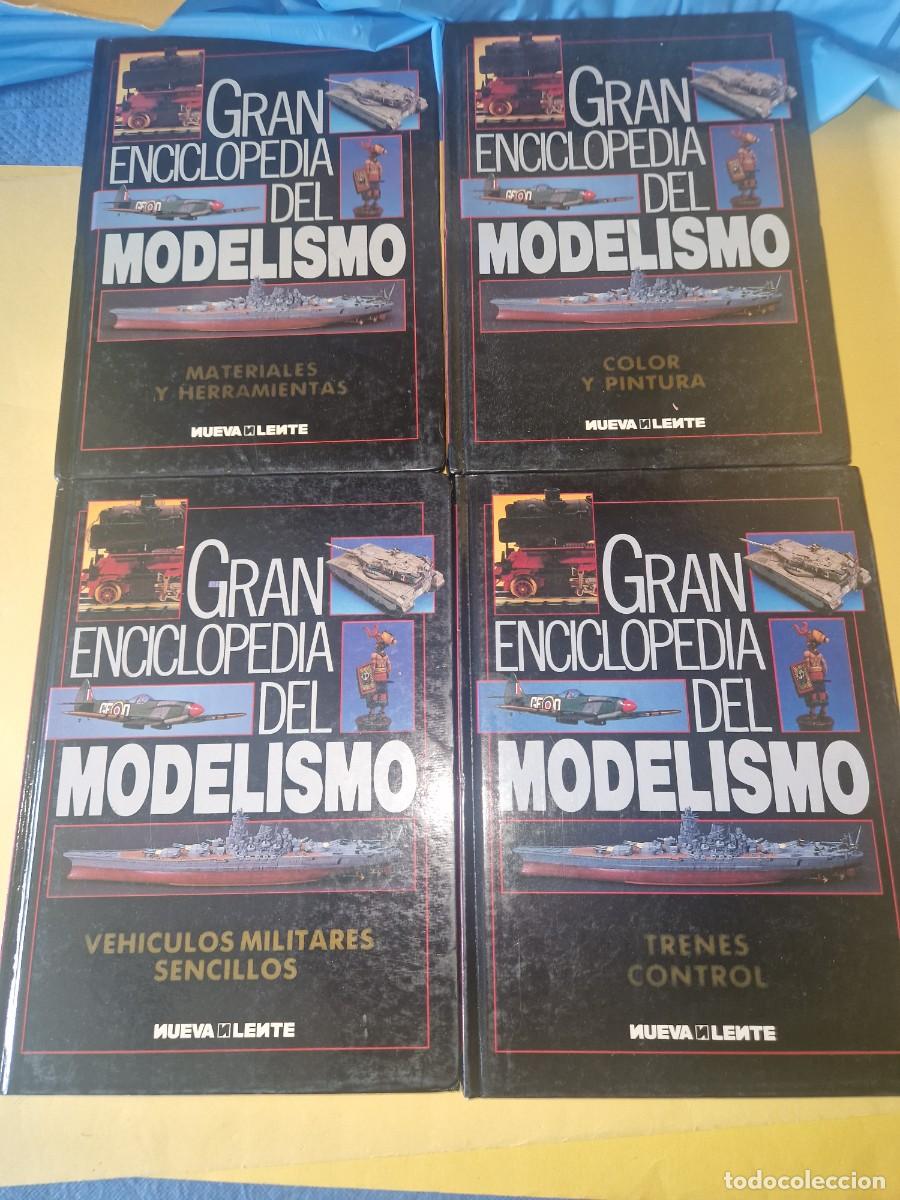 Modelos a escala: GRAN ENCICLOPEDIA DE MODELISMO, TRENES, MATERIALES, VEHICULOS MILITARES