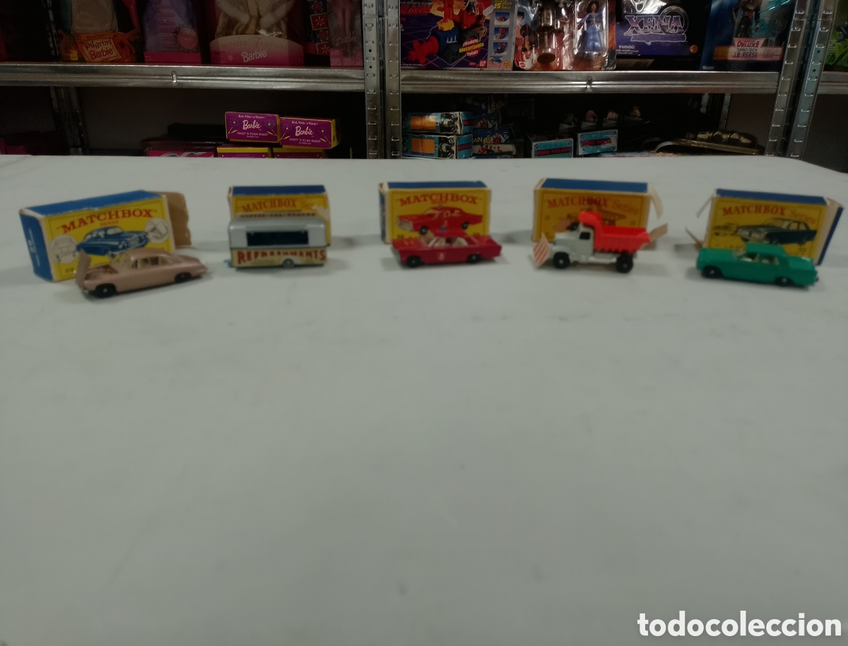 Ma&szlig;stabsgetreue Modelle: Lote coches matchbox lesney a&ntilde;os 60-70