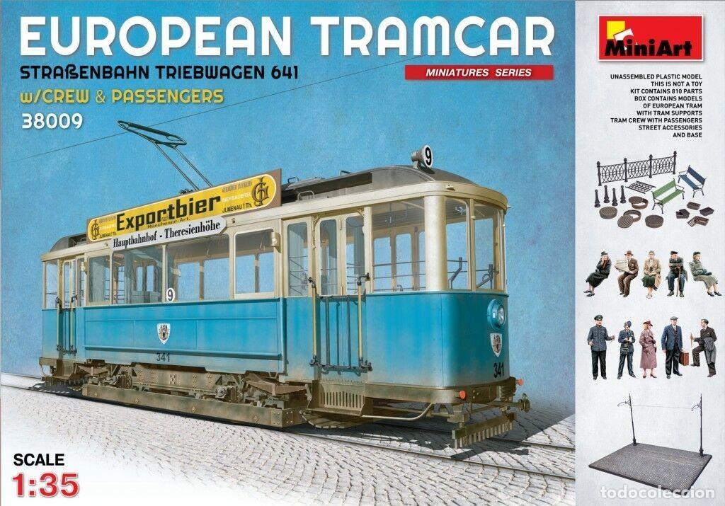 Modelos a escala: Miniart - European Tramcar Strassenbahn Triebw. 641 (Min38009)