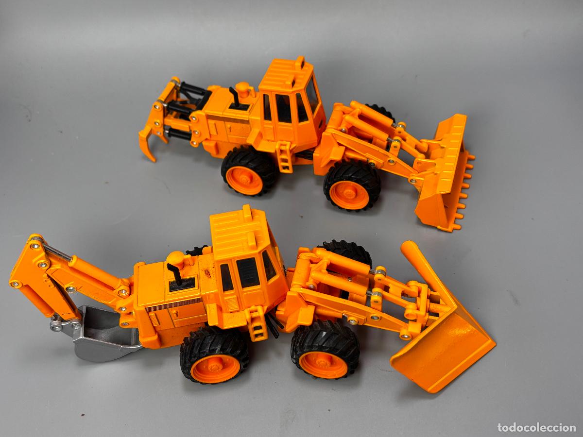 Modelos a escala: Maisto lote de maquinas de metal pala excavadora