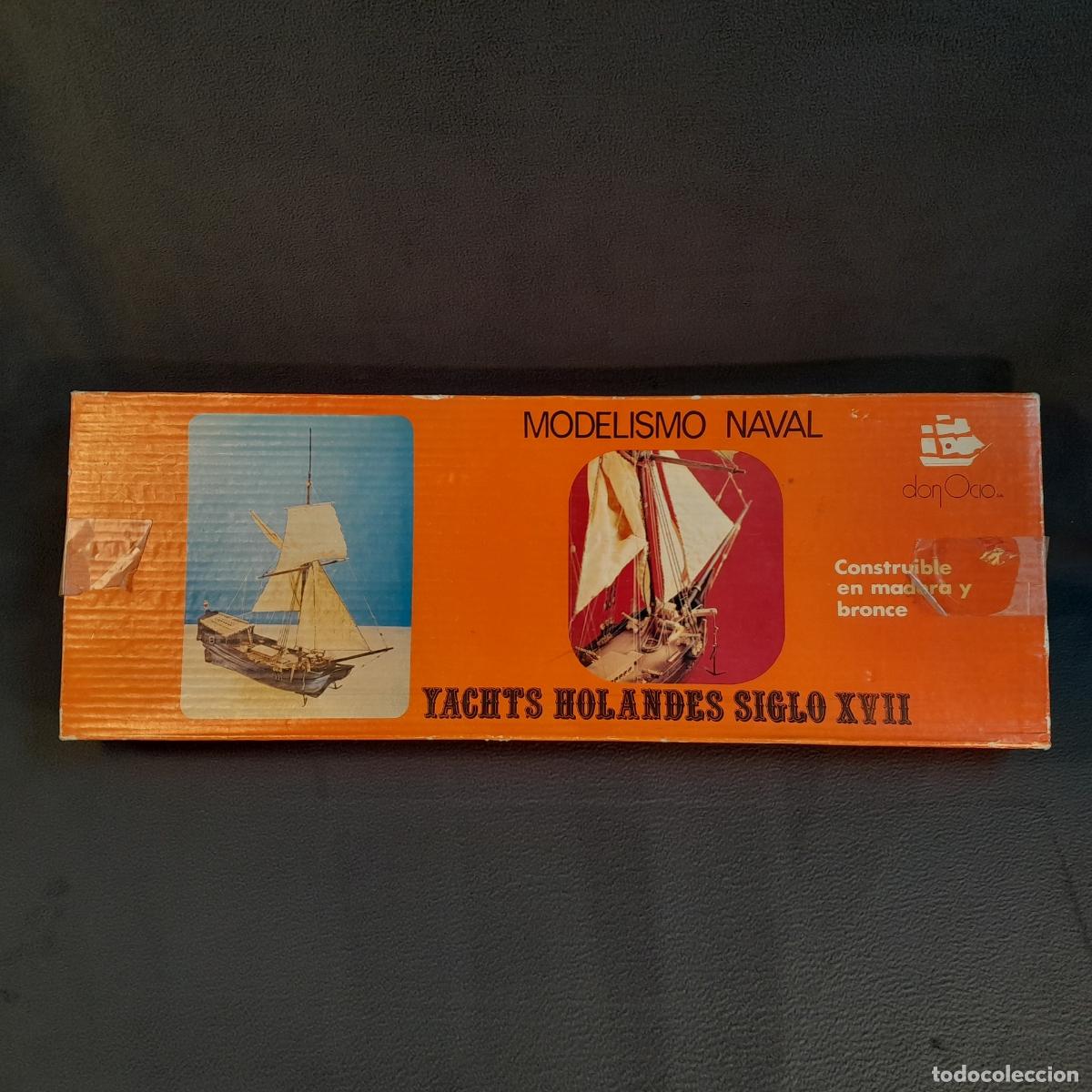 Modelos a escala: KIT DE MODELISMO NAVAL YACHTS HOLANDESES SIGLO XVII. 1980 CA.