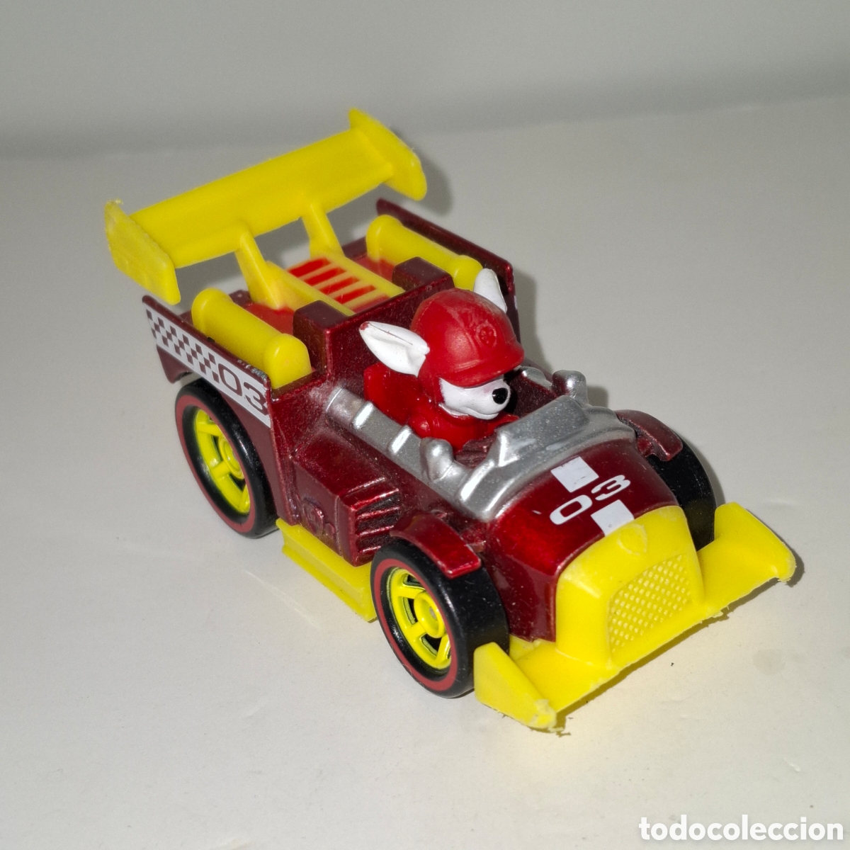 Modelos a escala: DIECAST PERSONAJE DE LA PATRULLA CANINA EN SU VEHICULO PAW PATROL MARSHALL