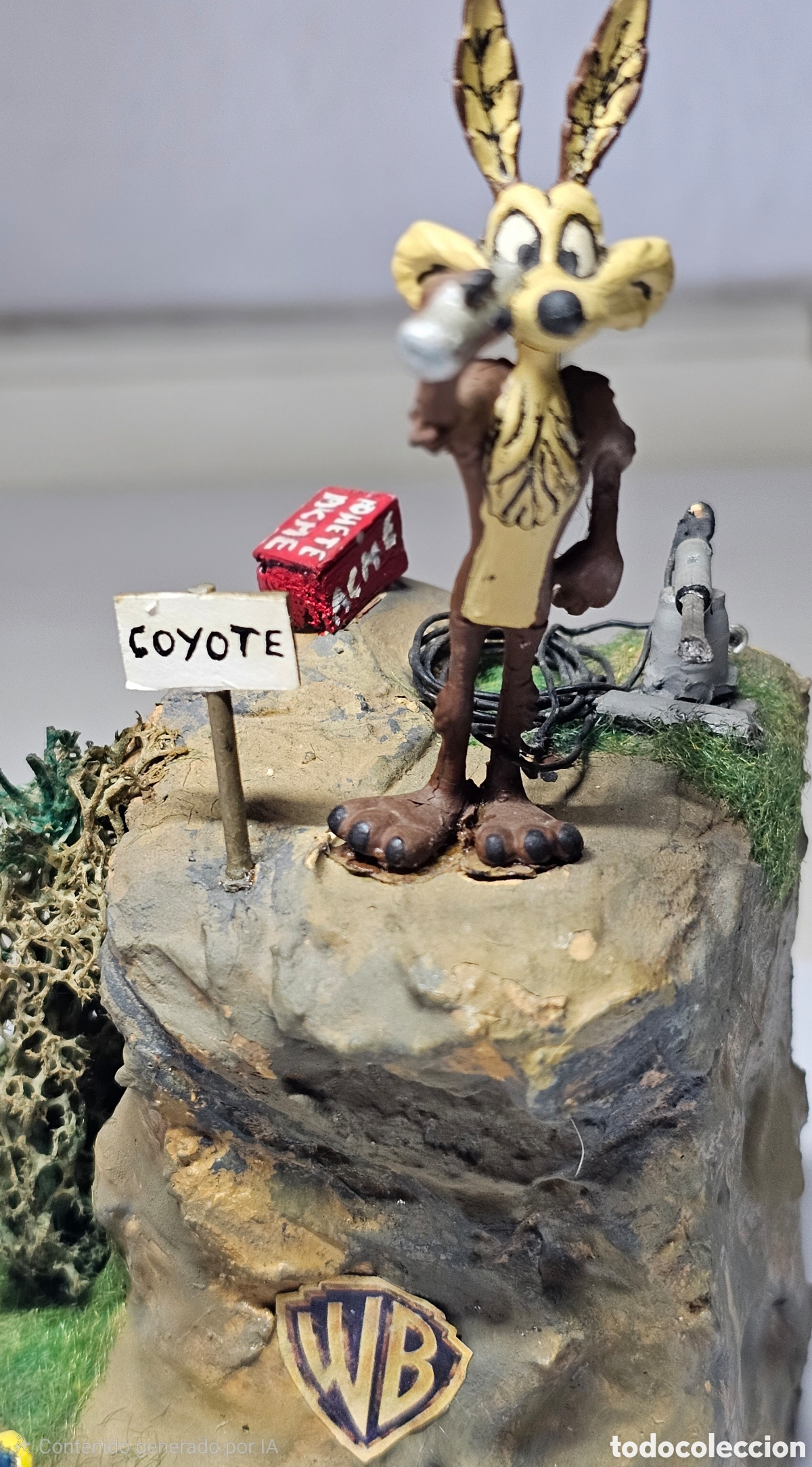Modelos a escala: Mini diorama looney tunes