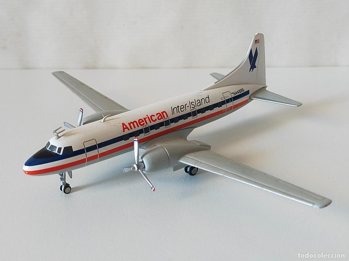 Modelos a escala: HERPA /// Avi&oacute;n en metal: CONVAIR CV-440 American Inter-Island /// Escala 1/200