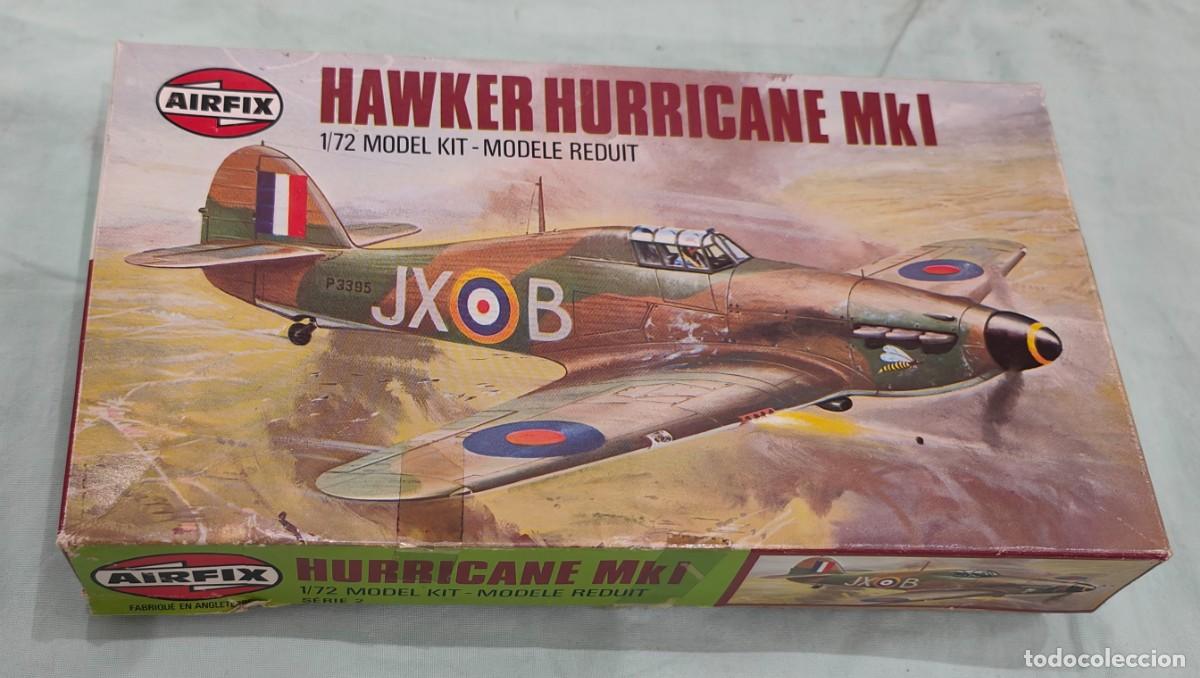 Modelos a escala: Hawkers Hurricane MKl, Airfix ,escala 1/72 ,nueva