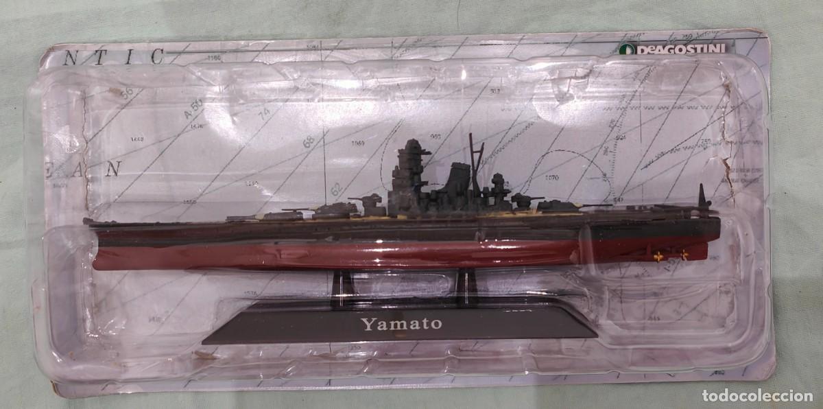 Modelos a escala: Acorazado Yamato ,en su bl&iacute;ster,De Agostini