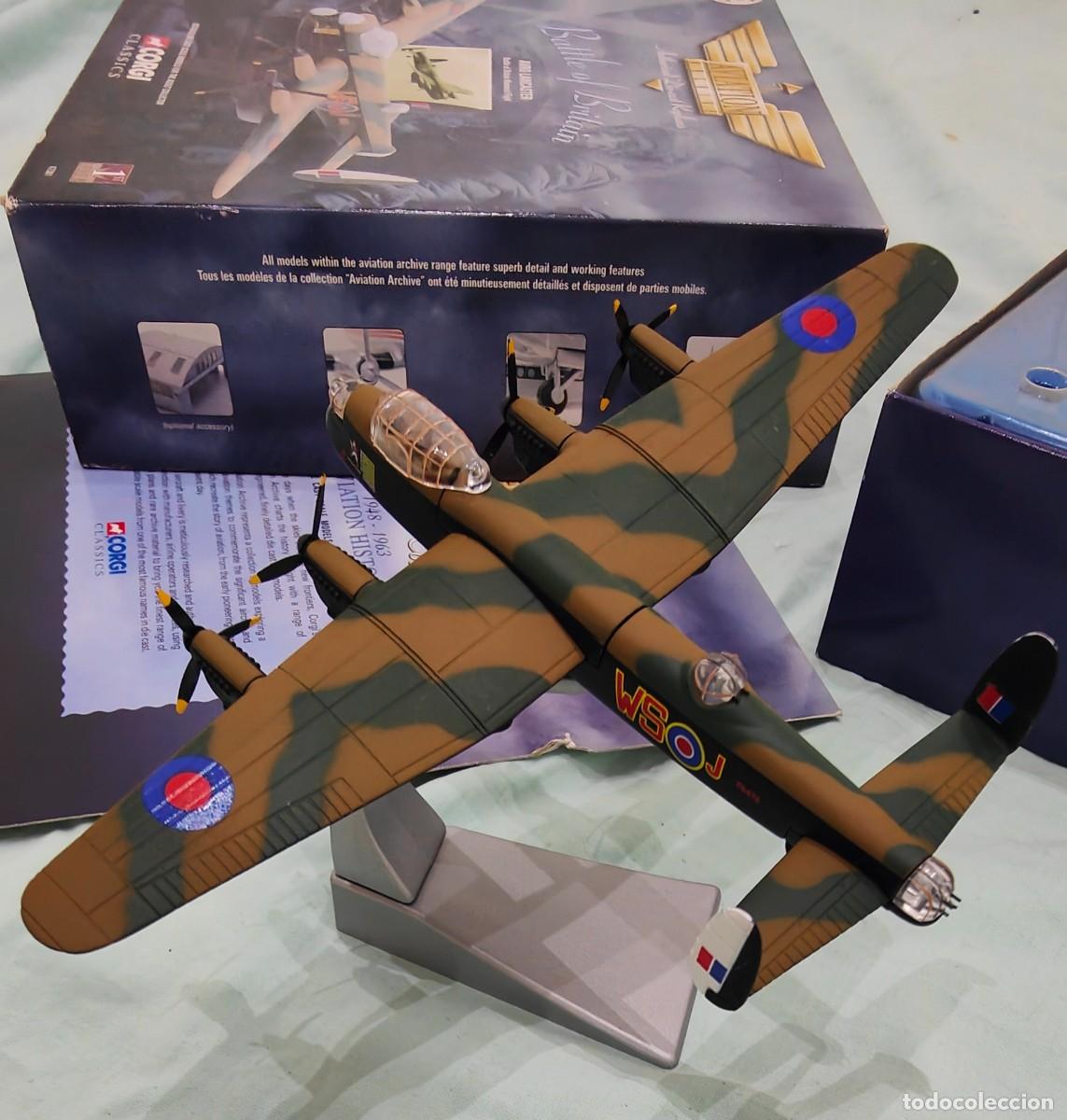 Modelos a escala: Avi&oacute;n Lancaster de Corgi,Bombardero. - Foto 6