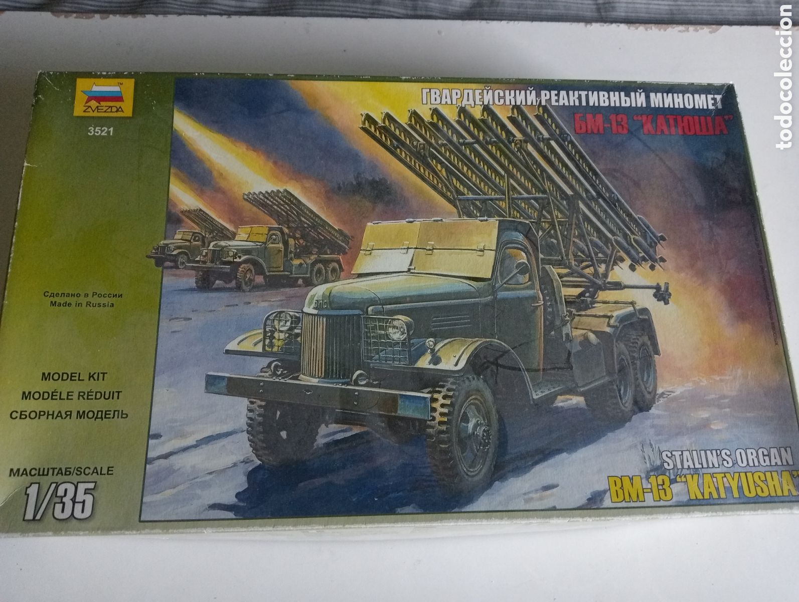 Modelos a escala: BM-13 Katyusha Camioneta 1/35