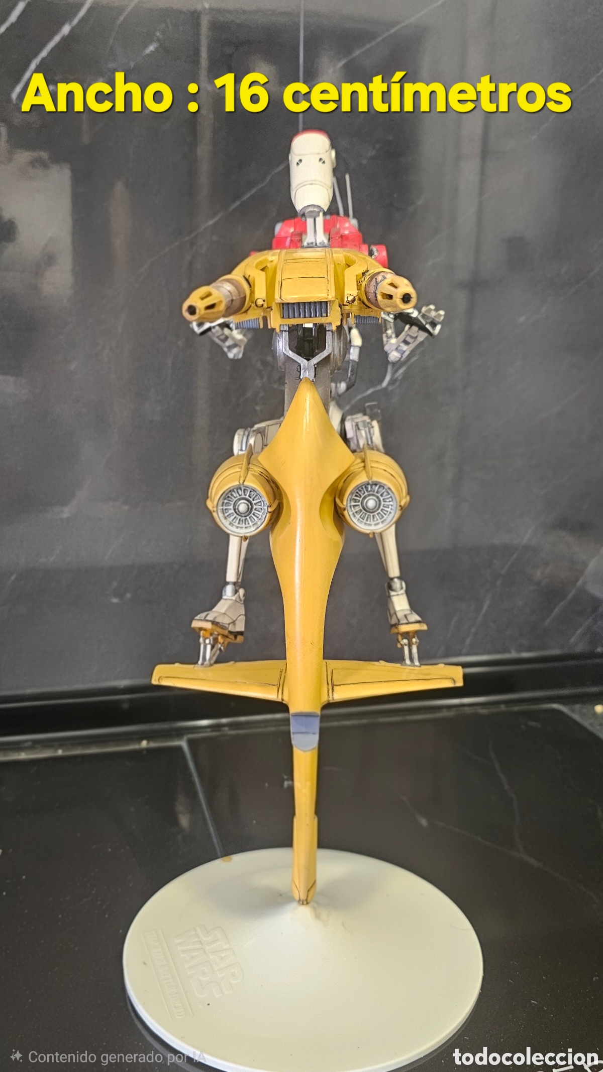 Modelos a escala: Androide de combate en STAP de Star Wars