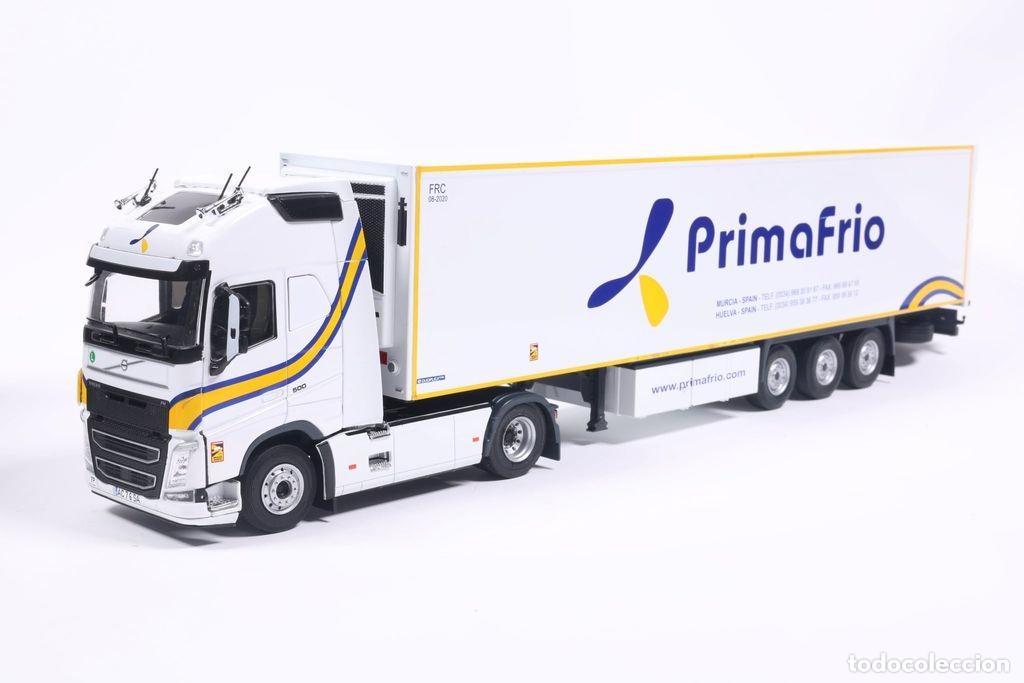 Modelos a escala: Cami&oacute;n articulado Volvo FH 4x2 con semirremolque Frigor&iacute;fico Primafrio (2020) - Escala 1/43 (New)