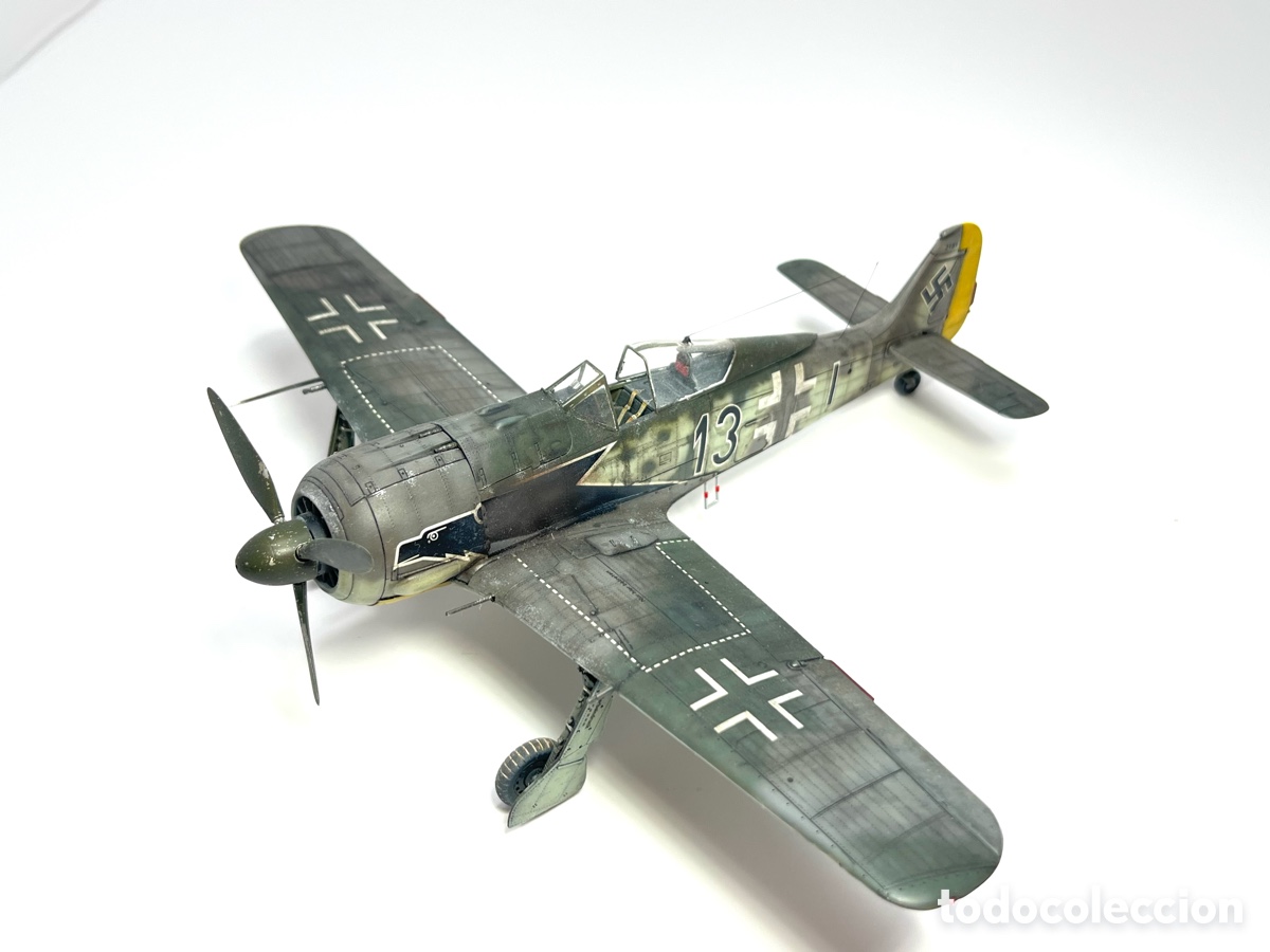 Modelos a escala: Maqueta Avi&oacute;n FW190-A3 Tamiya 1:48