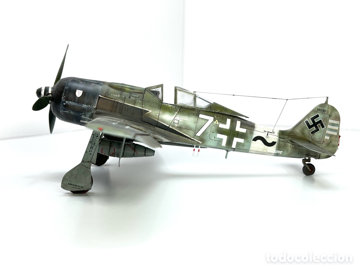 Modelos a escala: Maqueta Avi&oacute;n FW190-A3 Eduard 1:48
