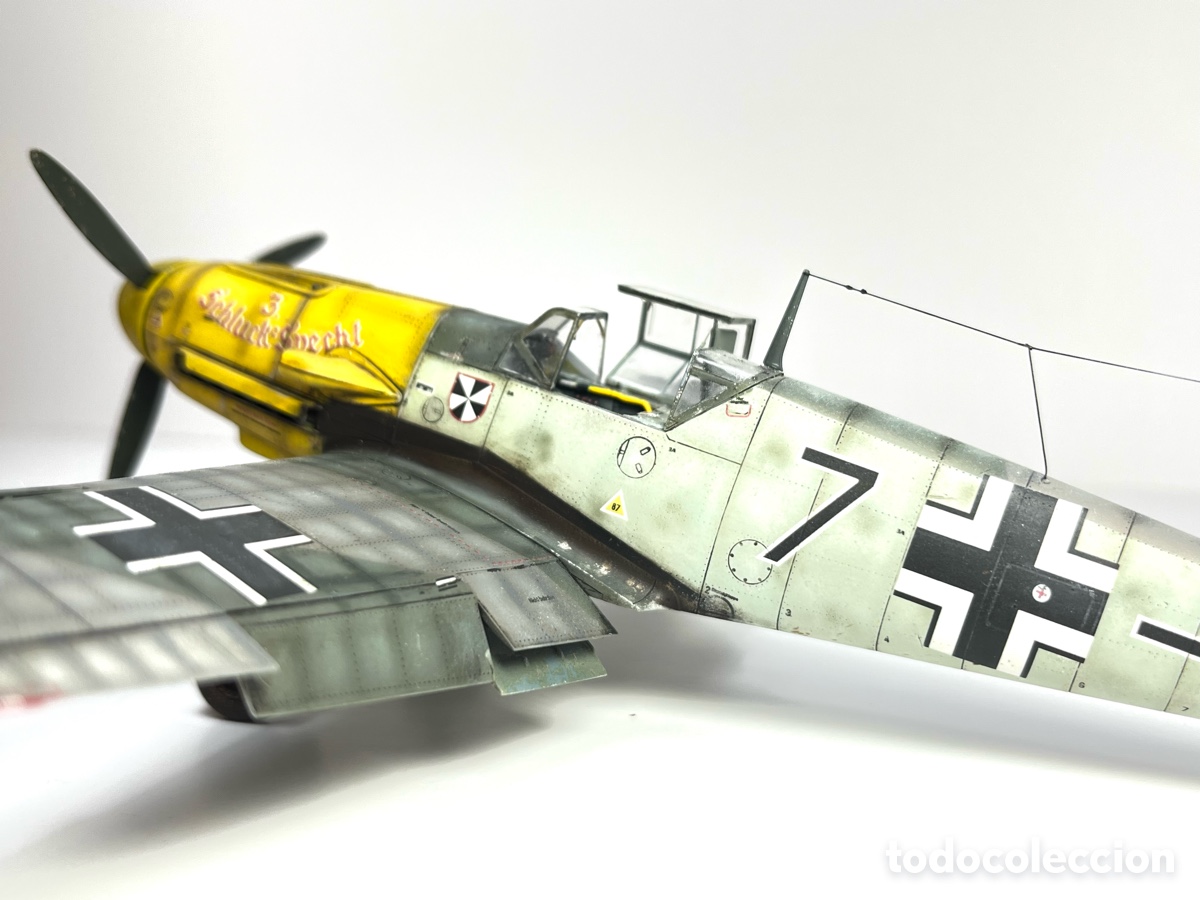 Modelos a escala: Maqueta Avi&oacute;n Bf109 F2 Eduard 1:48