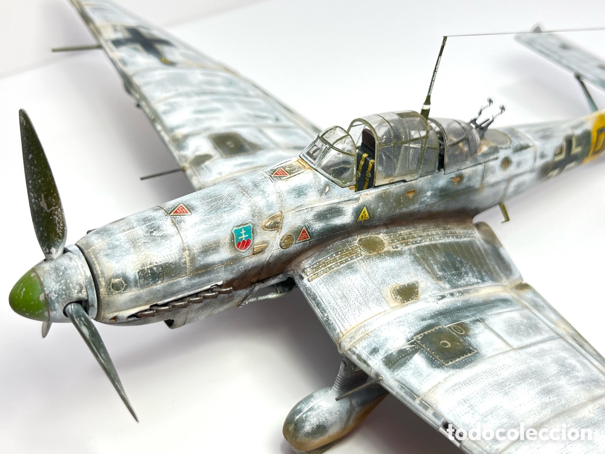 Modelos a escala: Maqueta Avi&oacute;n Stuka Ju-87 D3 Hasegawa 1:48