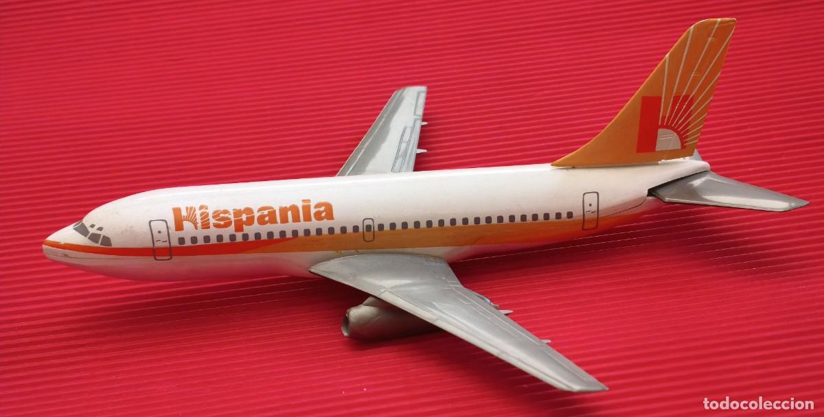 Modelos em escala: Avi&oacute;n Boeing 737. Compa&ntilde;&iacute;a A&eacute;rea Hispania.