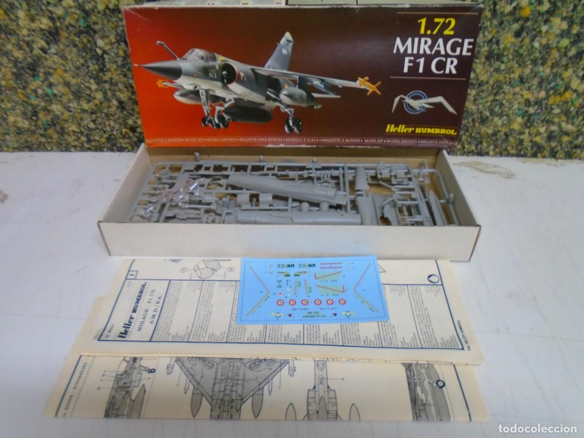 Mod&egrave;les r&eacute;duits: MIRAGE FI CR ESCALA 1:72.MAQUETA PARA MONTAR DE HUMBROL HELLER.