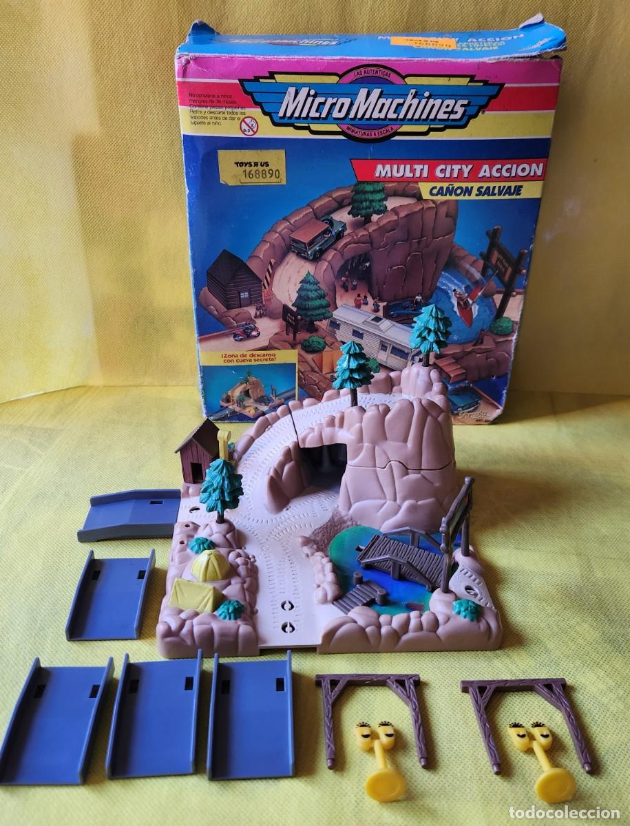 Mod&egrave;les r&eacute;duits: Micro Machines MULTI CITY ACCION CA&Ntilde;ON SALVAJE Spain FAMOSA galoob - LEER TODO
