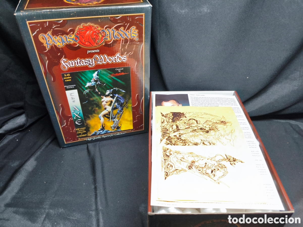Modelos a escala: Kit figura colecci&oacute;n The Axe de Pegaso Models - Foto 6