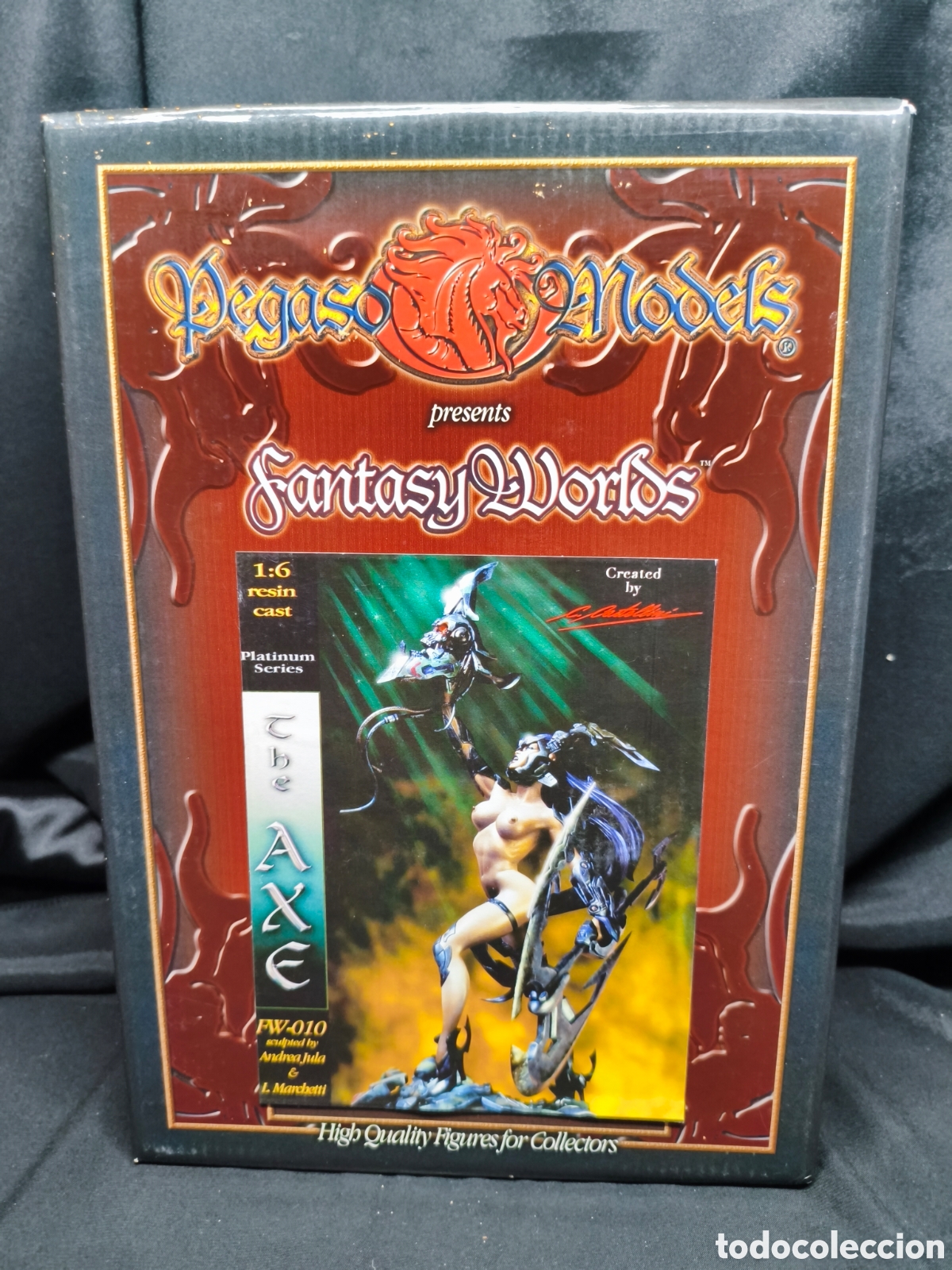 Modelos a escala: Kit figura colecci&oacute;n The Axe de Pegaso Models - Foto 1