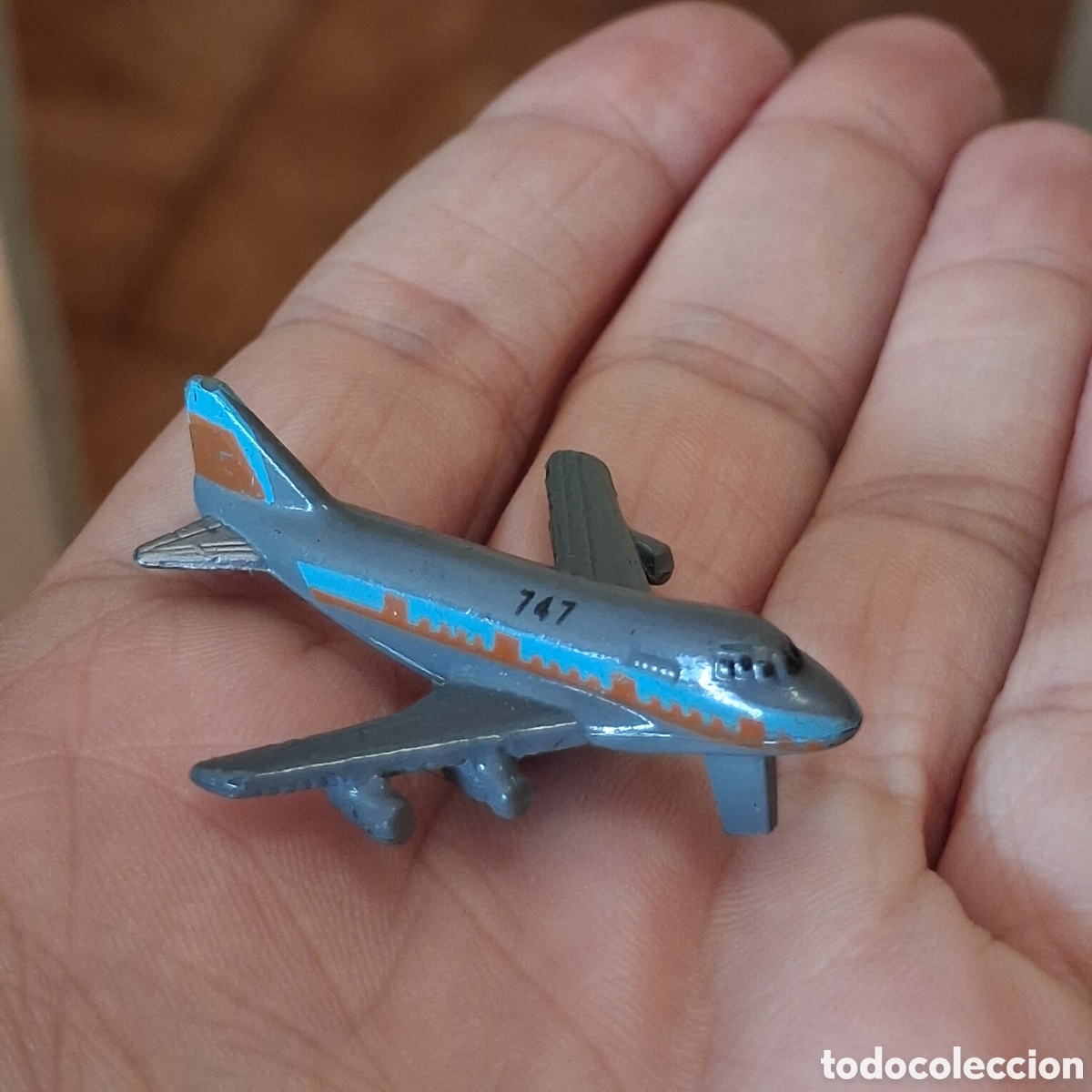 Modelos a escala: Micromachines Avion Boeing 747 mini - 1987 - Galoob - Famosa - Micro Machines machine
