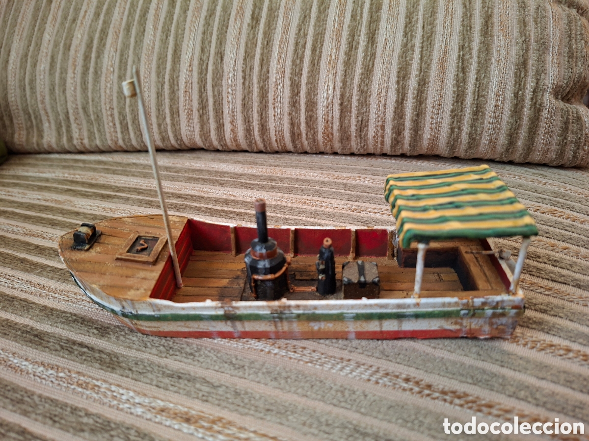 Modelos a escala: BARCO DE VAPOR &rdquo;AFRICAN QUEEN&rdquo;