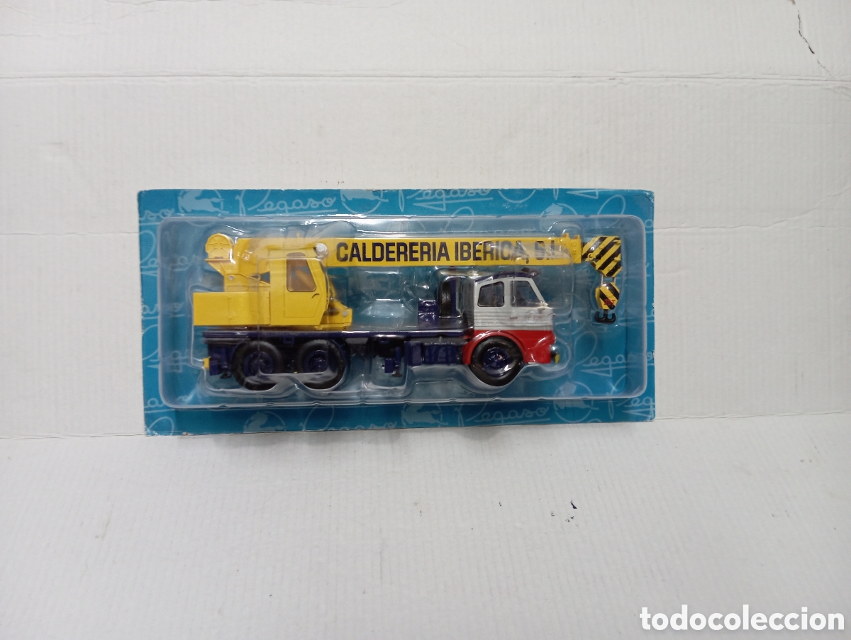 Modelos a escala: PEGASO 3060L 1967 GRUA CALDERERIA IBERICA -CAMION 1:43 SALVAT IXO - bl&iacute;ster cerrado