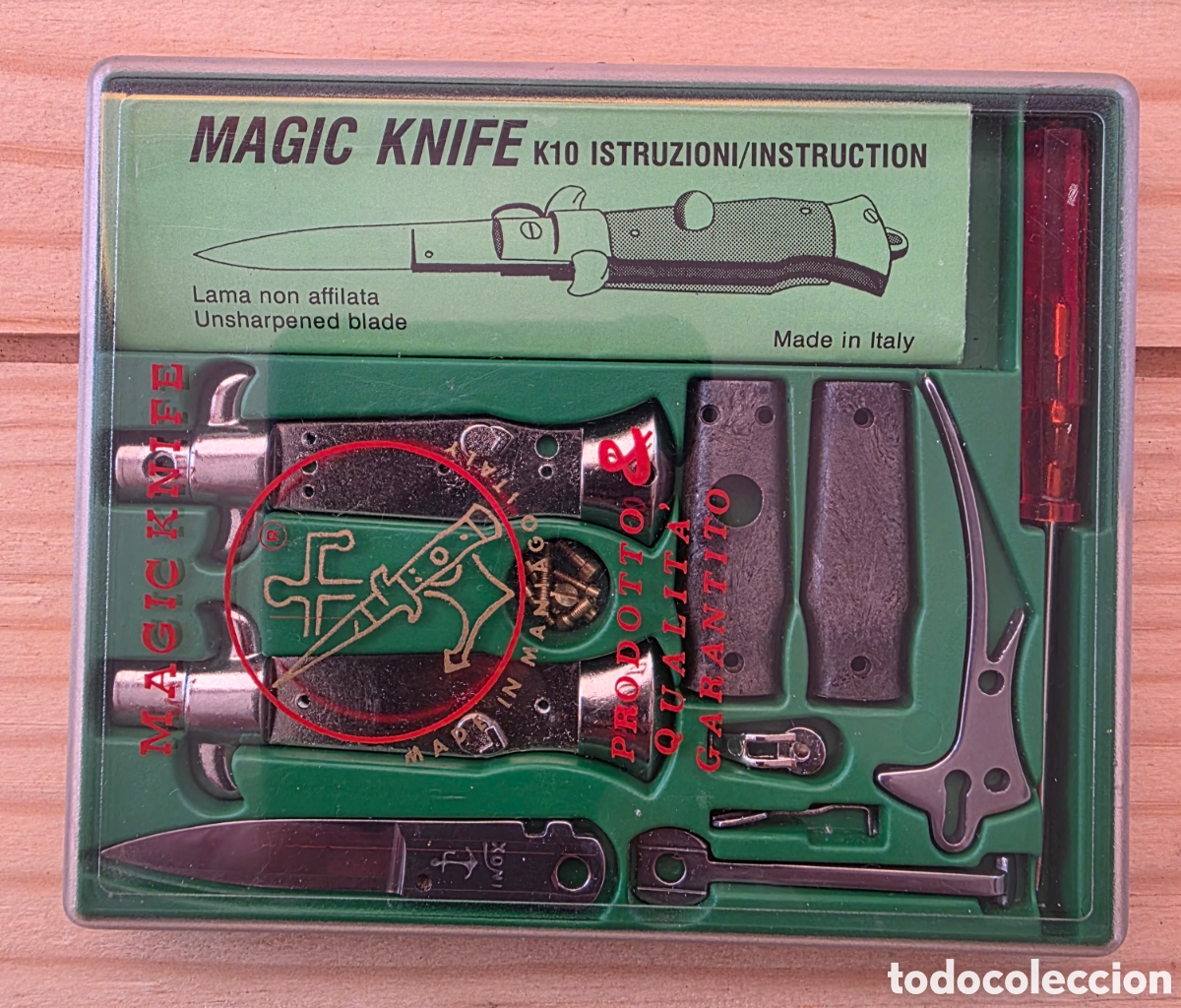 Modelos a escala: MAGIC KNIFE K10 &ndash; KIT ORIGINAL MADE IN ITALY &ndash; VINTAGE &ndash; COLECCIONISMO
