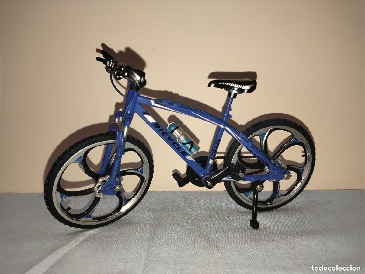 Modelos a escala: BICICLETA MINI ESCALA 1/80 AZUL
