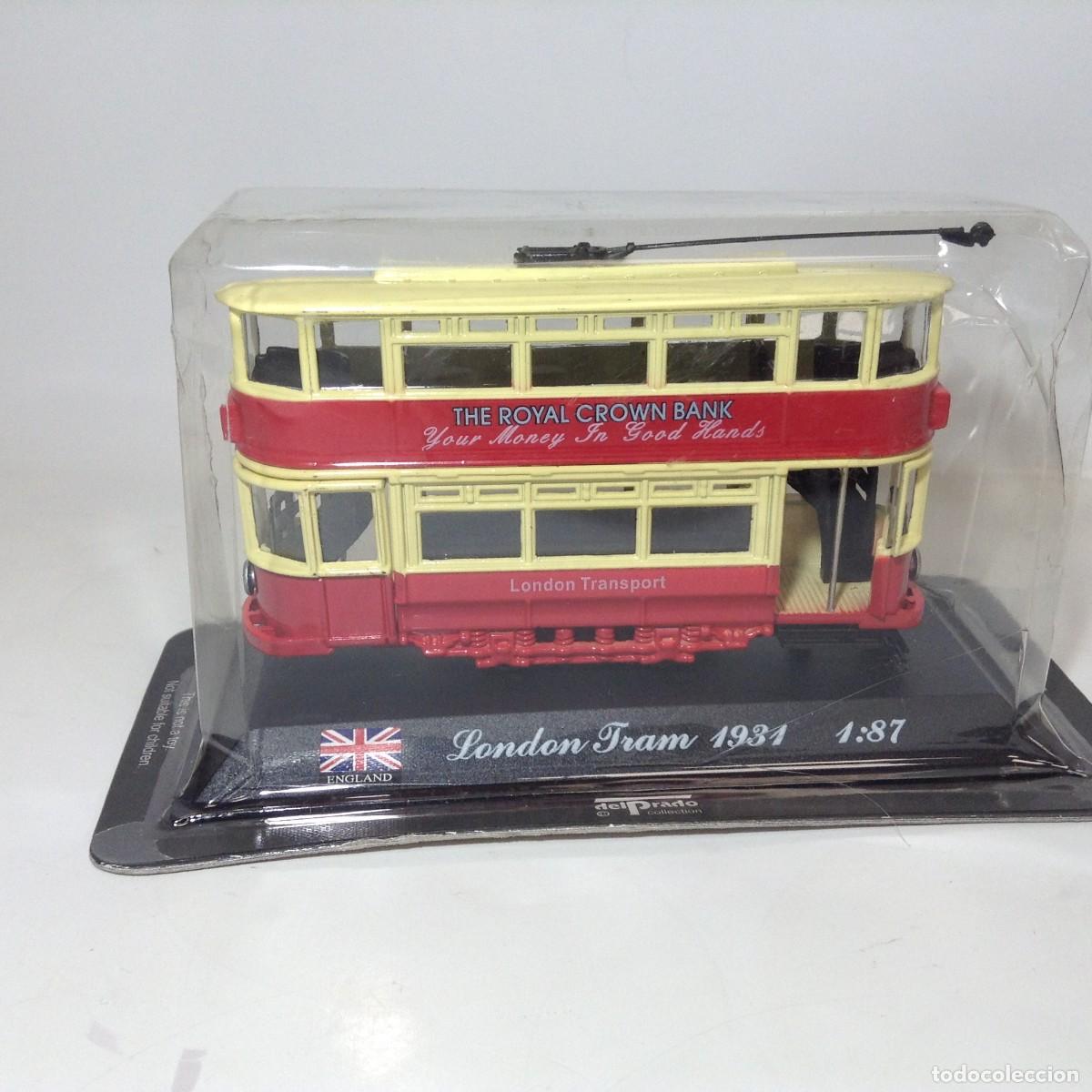 Modelos a escala: TRANV&Iacute;A DE LONDRES 1931 (LONDON TRAM) - ESCALA 1:87 - COLECCI&Oacute;N DEL PRADO (NUEVO EN BL&Iacute;STER)