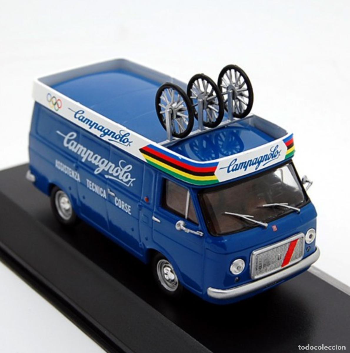 Modelos a escala: Fiat 238 Campagnolo (1972) Asistencia t&eacute;cnica ciclistas / bicicletas en el Giro de Italia (Esc 1/43)