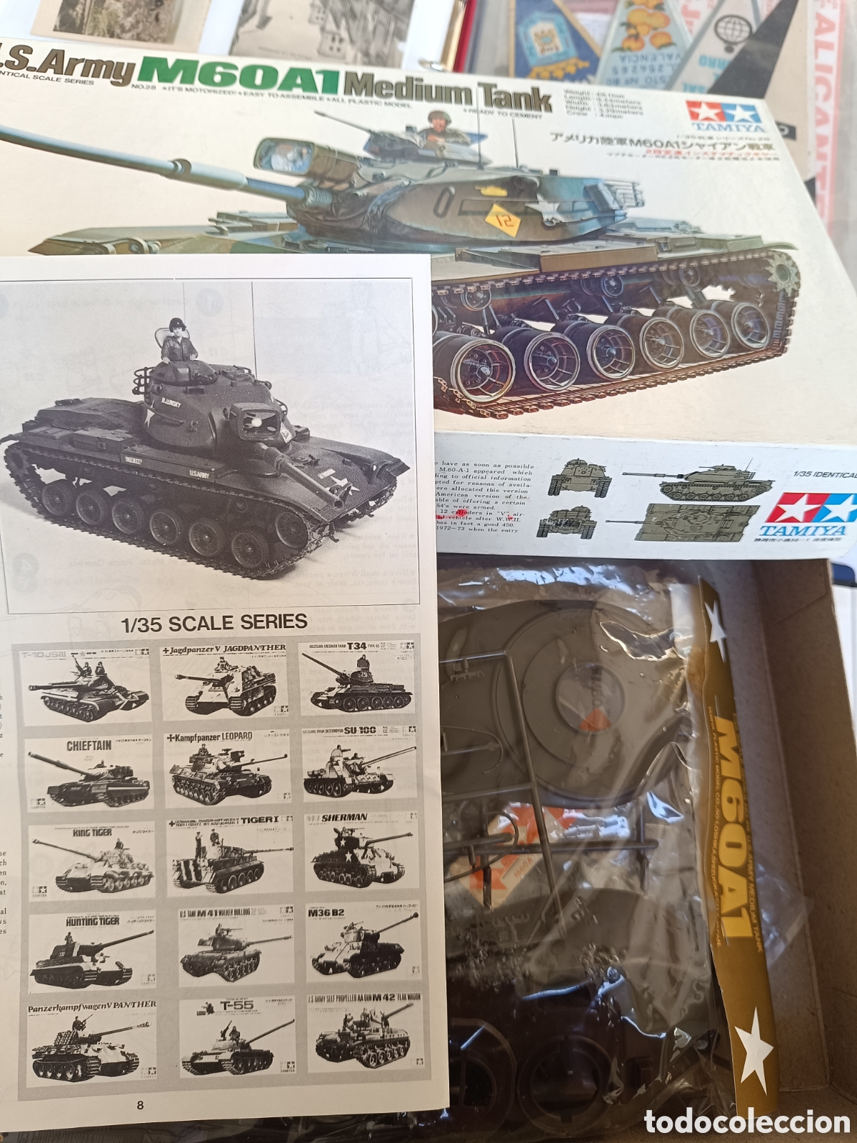Modelos a escala: Tanque Tamiya M60A1 nuevo - Foto 2