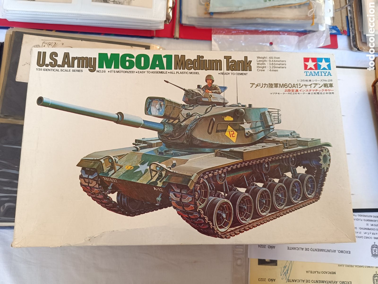 Modelos a escala: Tanque Tamiya M60A1 nuevo - Foto 1