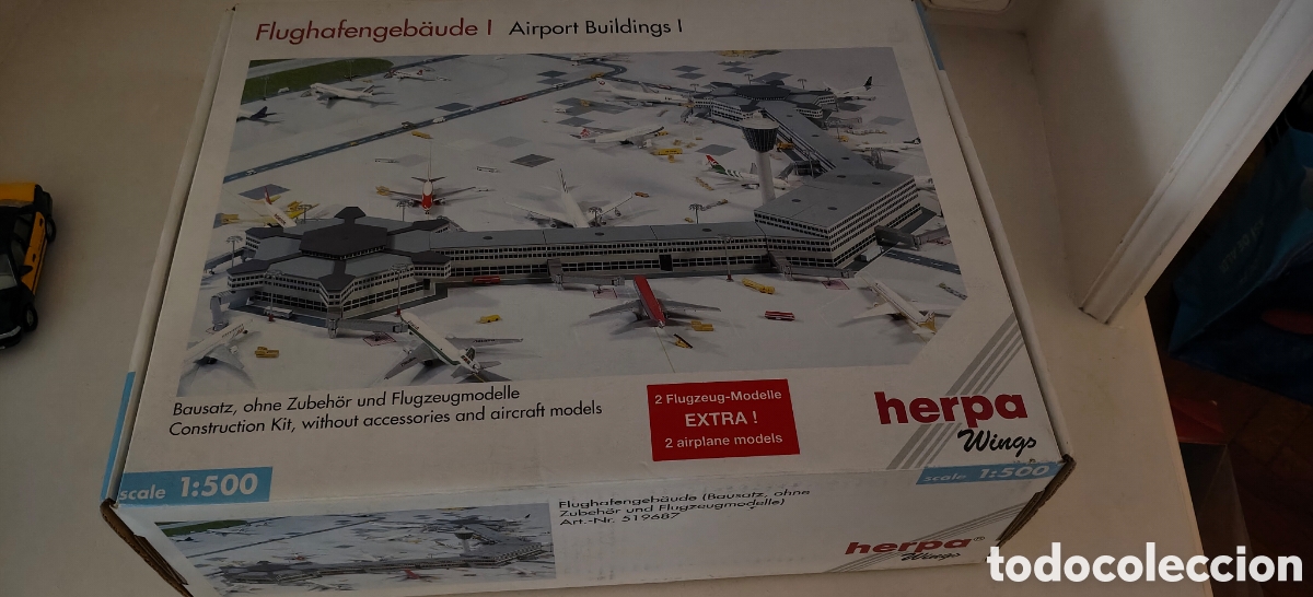 Ma&szlig;stabsgetreue Modelle: Herpa aeropuerto nuevo sin abrir