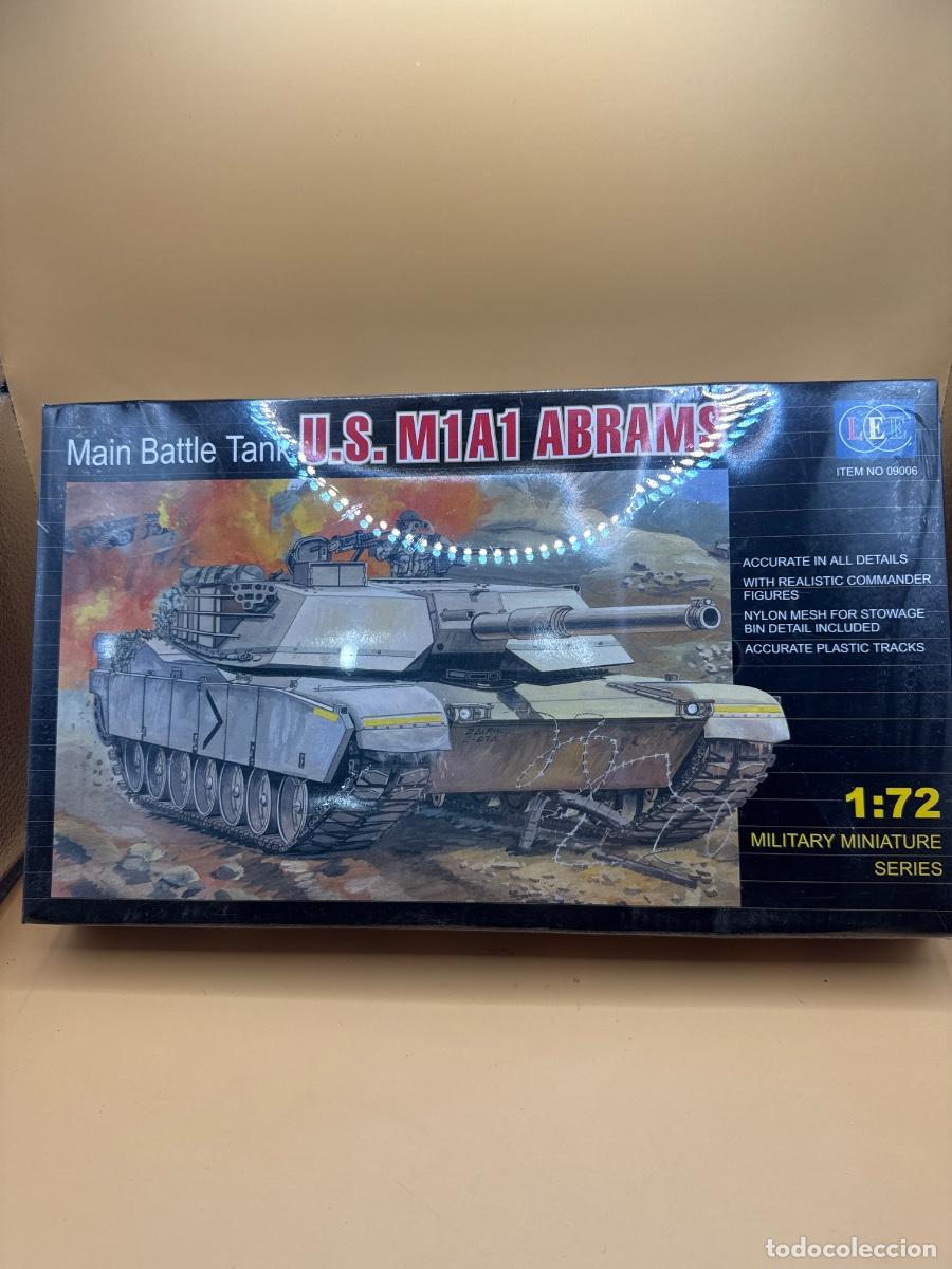 Mod&egrave;les r&eacute;duits: LEE M1A1 ABRAMS &ndash; TANQUE ESTADOUNIDENSE &ndash; ESCALA 1:72 &ndash; MAQUETA MILITAR &ndash; NUEVO EN CAJA