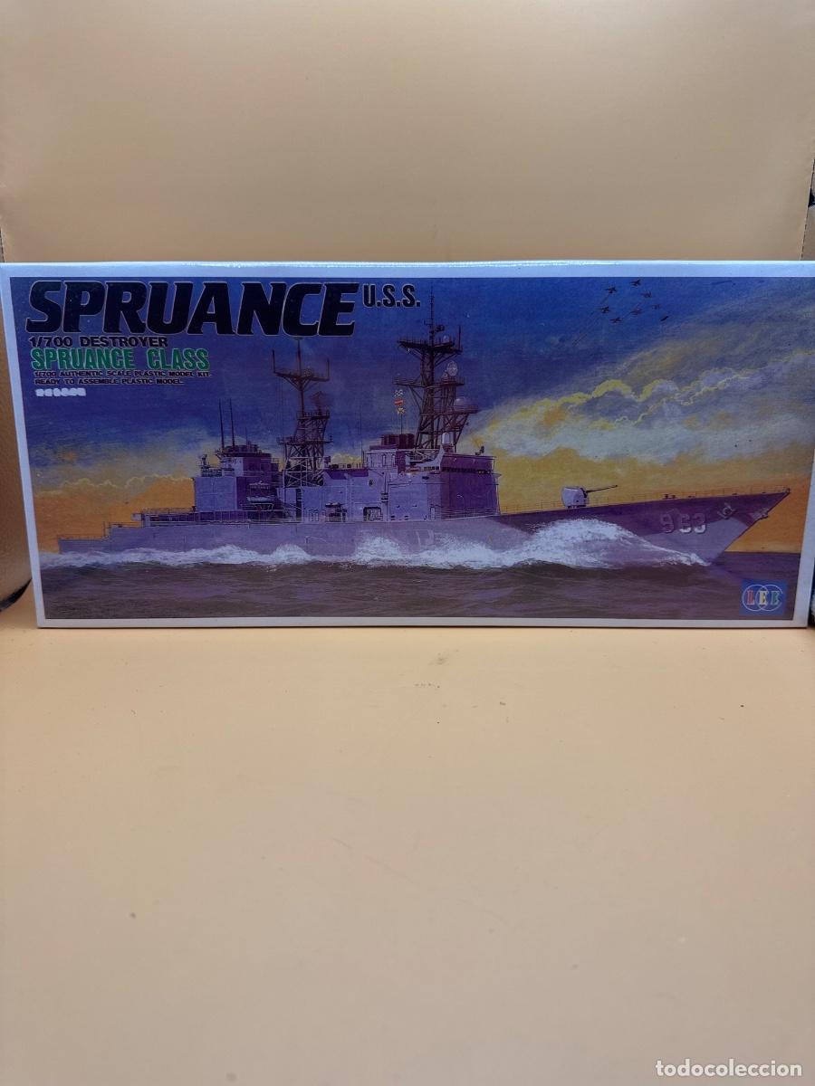 Mod&egrave;les r&eacute;duits: USS SPRUANCE DD-963 &ndash; DESTRUCTOR ARMADA ESTADOS UNIDOS &ndash; MAQUETA BARCO MILITAR ESCALA 1:700 &ndash; EN CAJ
