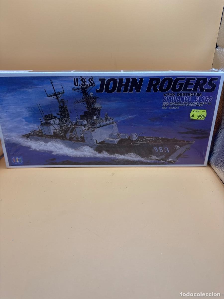 Scale Models: USS JOHN RODGERS DD-983 &ndash; DESTRUCTOR USA CLASE SPRUANCE &ndash; MAQUETA NAVAL 1:700 &ndash; NUEVO EN CAJA &ndash; ANTI