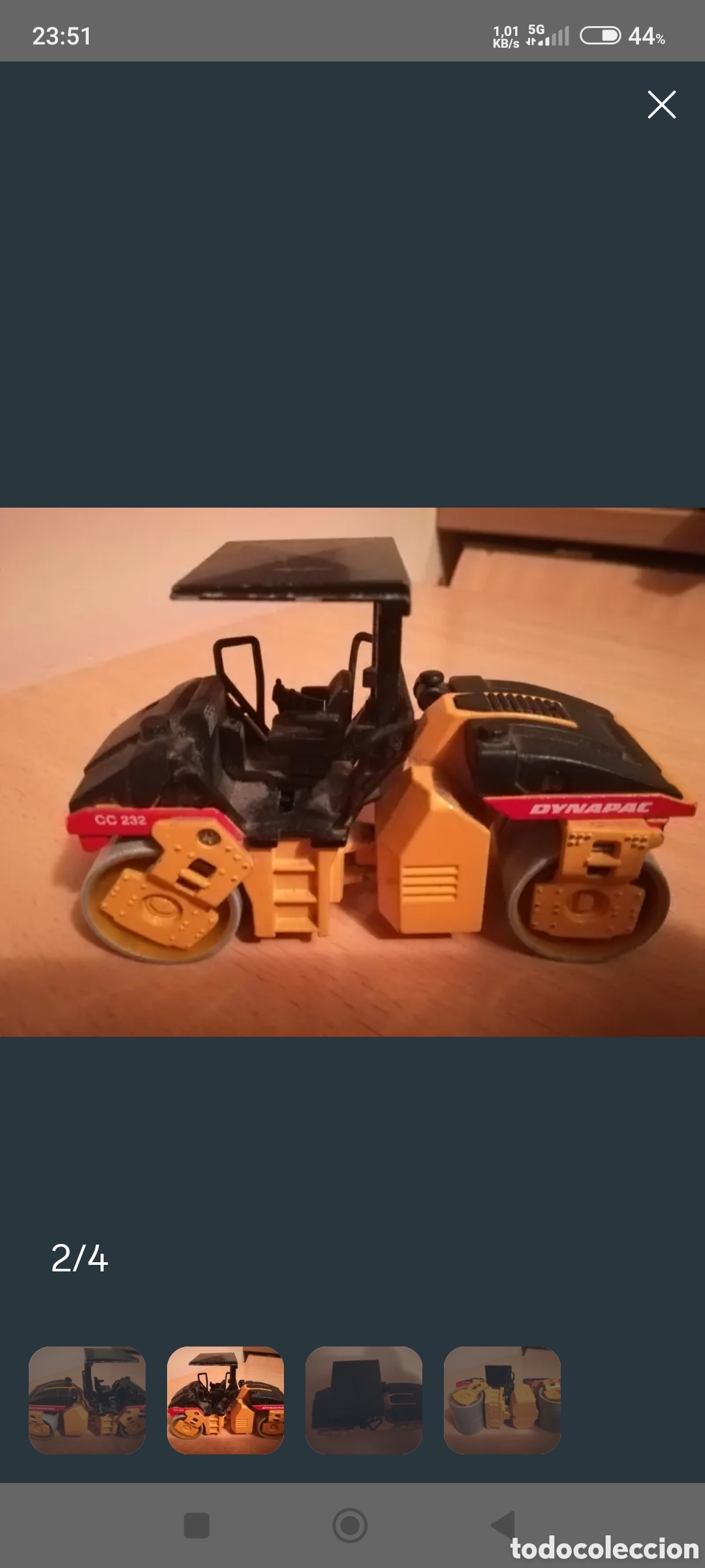 Modelos a escala: Apisonadora marca Dynapac modelo CC232 - Foto 3