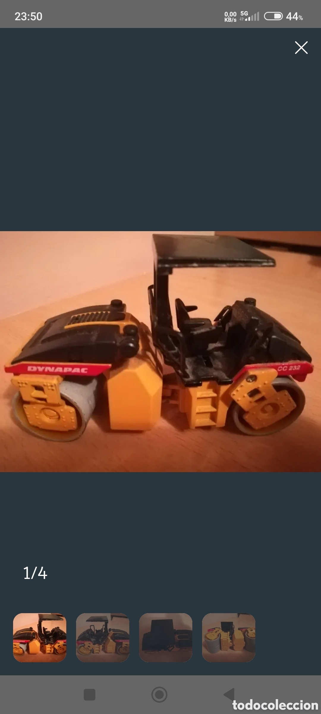Modelos a escala: Apisonadora marca Dynapac modelo CC232 - Foto 4
