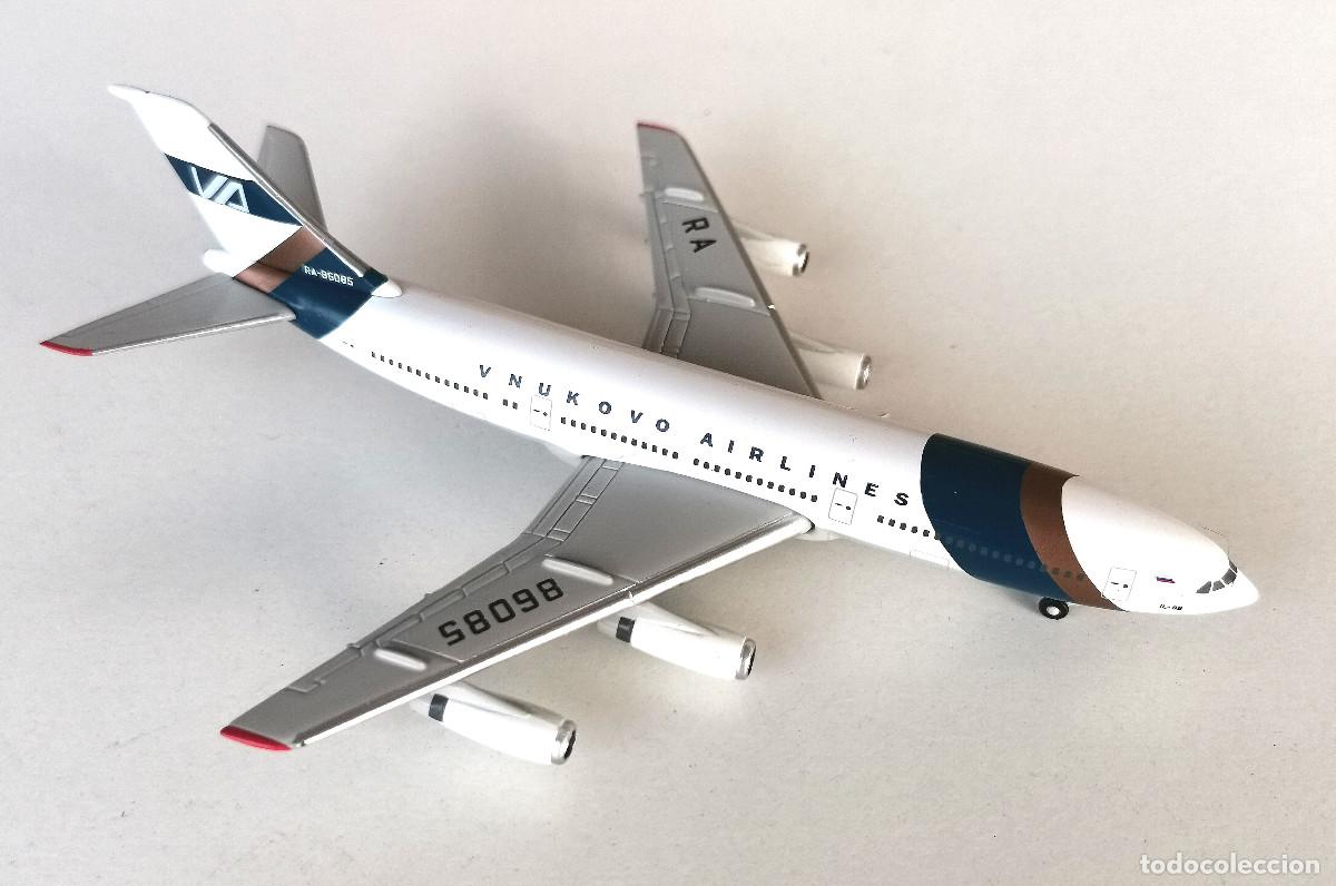Modelos a escala: Herpa Wings 1:500 ● Ilyushin IL-86 Vnukovo Airlines (RA-86085 c1994) Metal, Nuevo, Muy raro