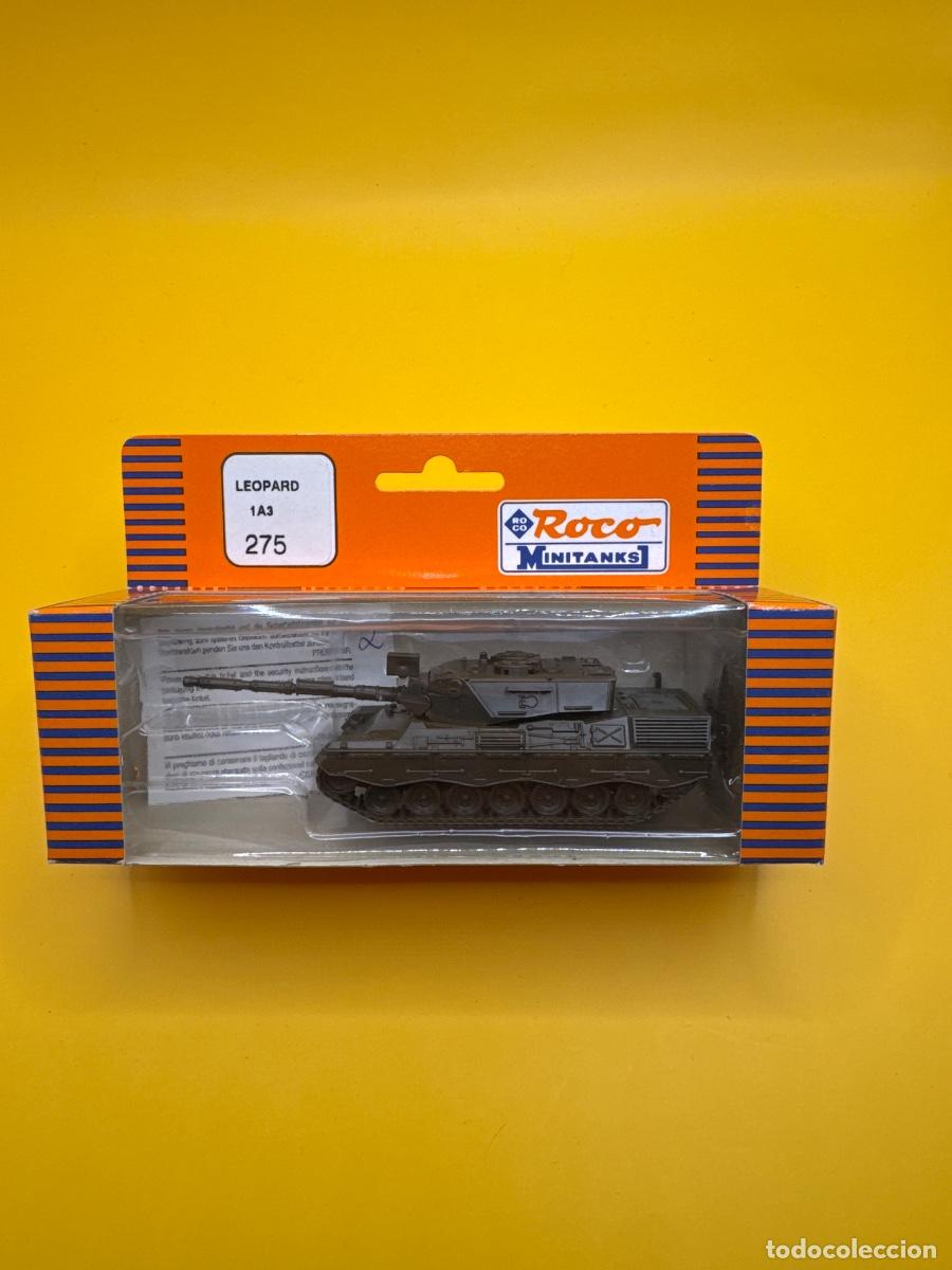 Modelos a escala: ROCO MINITANKS 275 &ndash; TANQUE LEOPARD 1A3 ALEM&Aacute;N &ndash; ESCALA H0 1:87 &ndash; CAJA ORIGINAL