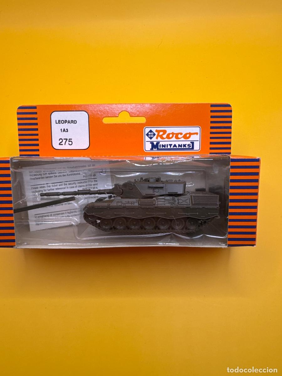 Modelos a escala: ROCO MINITANKS 275 &ndash; TANQUE LEOPARD 1A3 ALEM&Aacute;N &ndash; ESCALA H0 1:87 &ndash; CAJA ORIGINAL