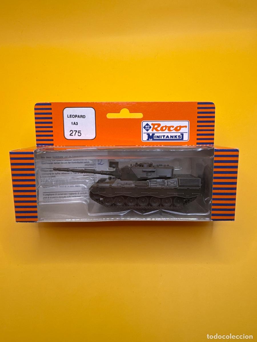 Modelos a escala: ROCO MINITANKS 275 &ndash; TANQUE LEOPARD 1A3 ALEM&Aacute;N &ndash; ESCALA H0 1:87 &ndash; CAJA ORIGINAL