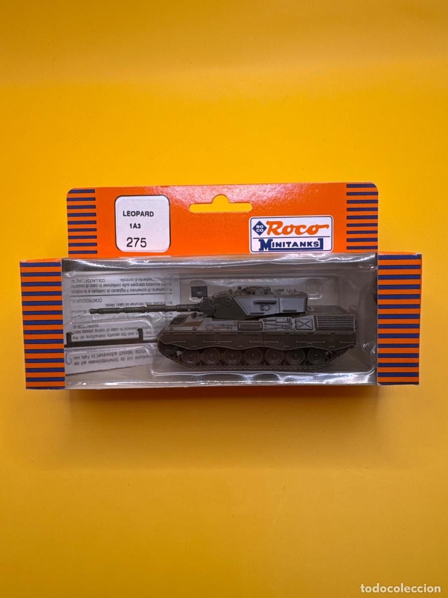 Modelos a escala: ROCO MINITANKS 275 &ndash; TANQUE LEOPARD 1A3 ALEM&Aacute;N &ndash; ESCALA H0 1:87 &ndash; CAJA ORIGINAL