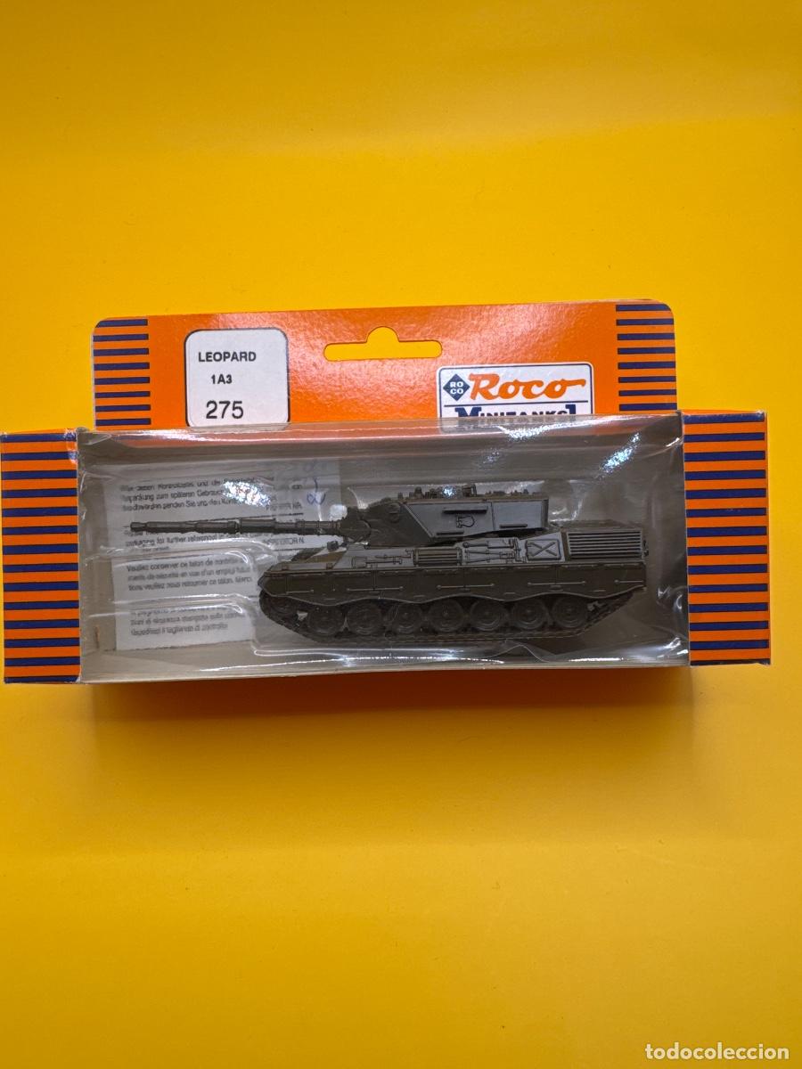 Modelos a escala: ROCO MINITANKS 275 &ndash; TANQUE LEOPARD 1A3 ALEM&Aacute;N &ndash; ESCALA H0 1:87 &ndash; CAJA ORIGINAL