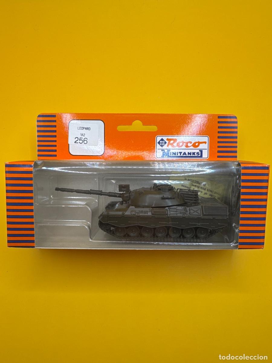 Modelos a escala: ROCO MINITANKS 256 &ndash; TANQUE LEOPARD 1A2 ALEM&Aacute;N &ndash; ESCALA H0 1:87 &ndash; CAJA ORIGINAL