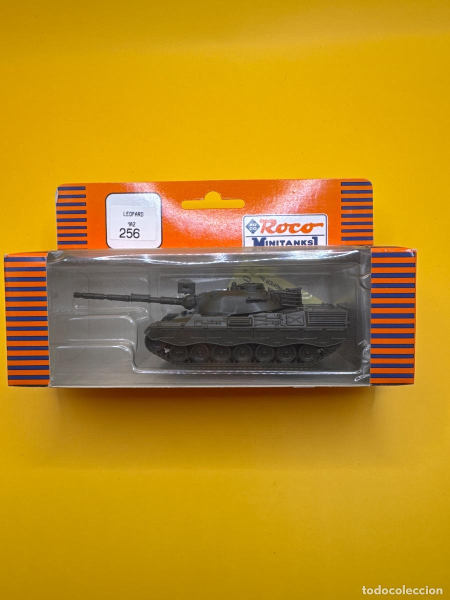 Modelos a escala: ROCO MINITANKS 256 &ndash; TANQUE LEOPARD 1A2 ALEM&Aacute;N &ndash; ESCALA H0 1:87 &ndash; CAJA ORIGINAL